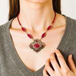 Native Style Imitation Necklace