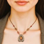 Native Style With Agate Necklace