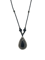 Vintage Black Necklace - Image 2