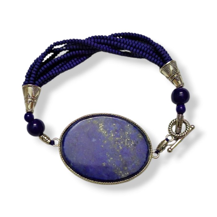 Blue Lapis Bracelet - Image 1