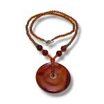 Brown Agate Necklace - Image 2