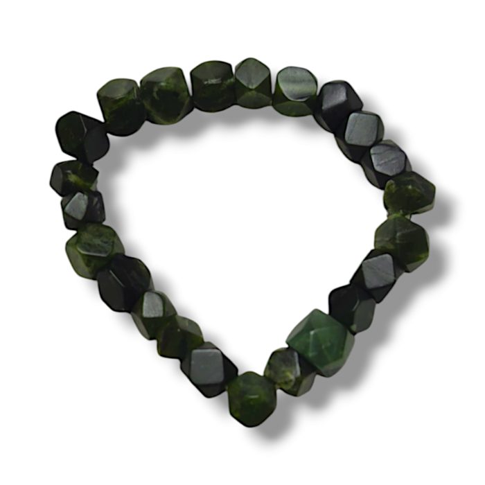 Dark Green Jade Bracelet - Image 1