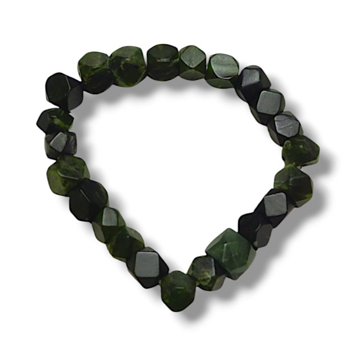 Dark Green Jade Bracelet - Image 2