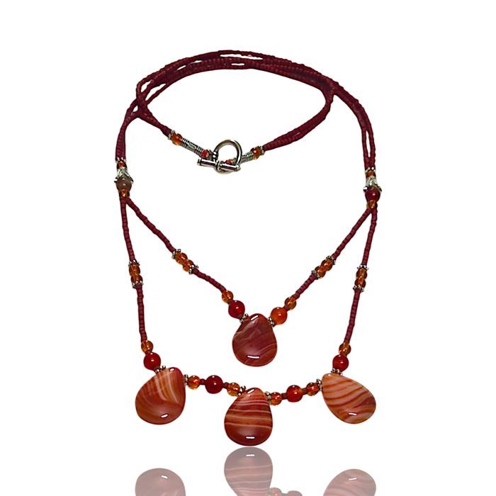 Double Style With Agate - Image 1