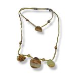 Jade Necklace With Red