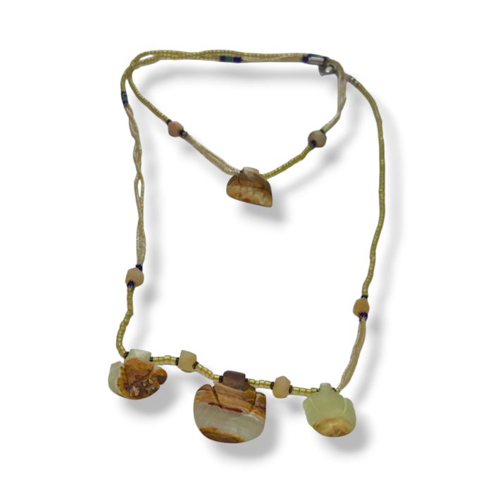 Jade Necklace With Red 30 (2) Jade Necklace With Red - Image 1