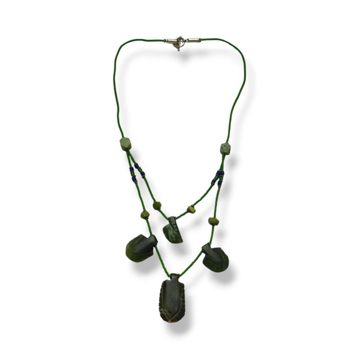 Jade Necklace With Green - Image 2