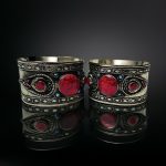 Metal Bracelet With Imitation - Image 2