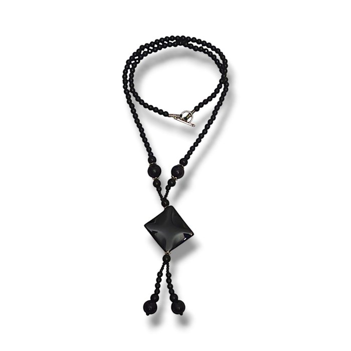 Square Imitation Necklace - Image 2