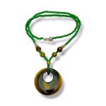 Tricolor Agate Necklace - Image 2