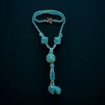 Turquois Blue Color Imitation