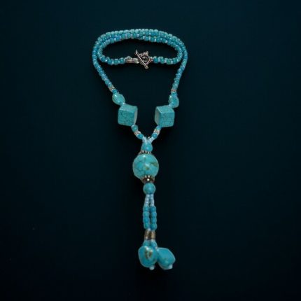 Turquois Blue Color Imitation