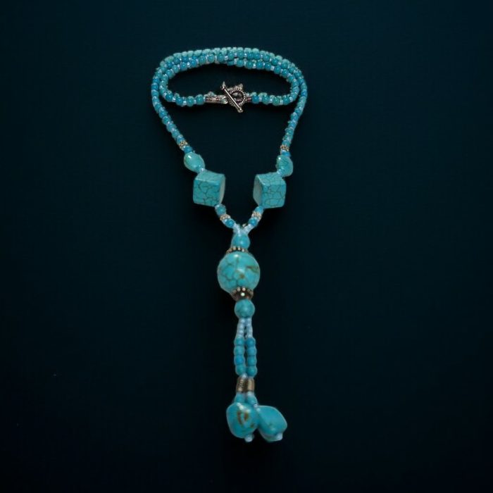 Turquois Blue Color Imitation - Image 1