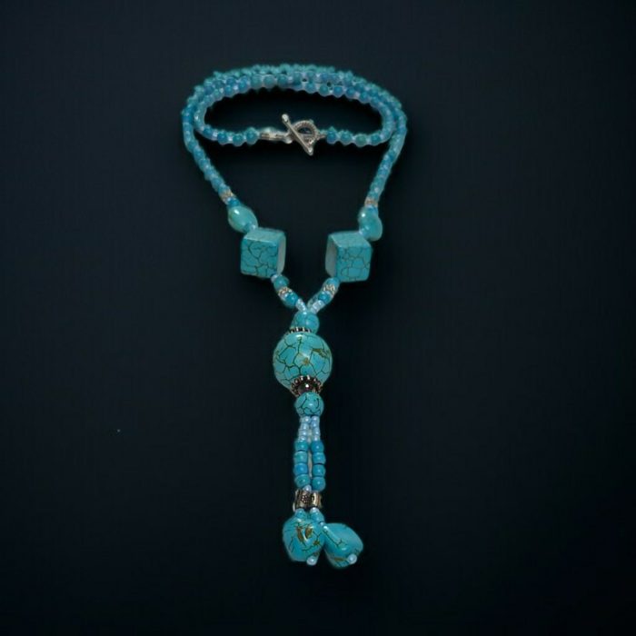 Turquois Blue Color Imitation - Image 2